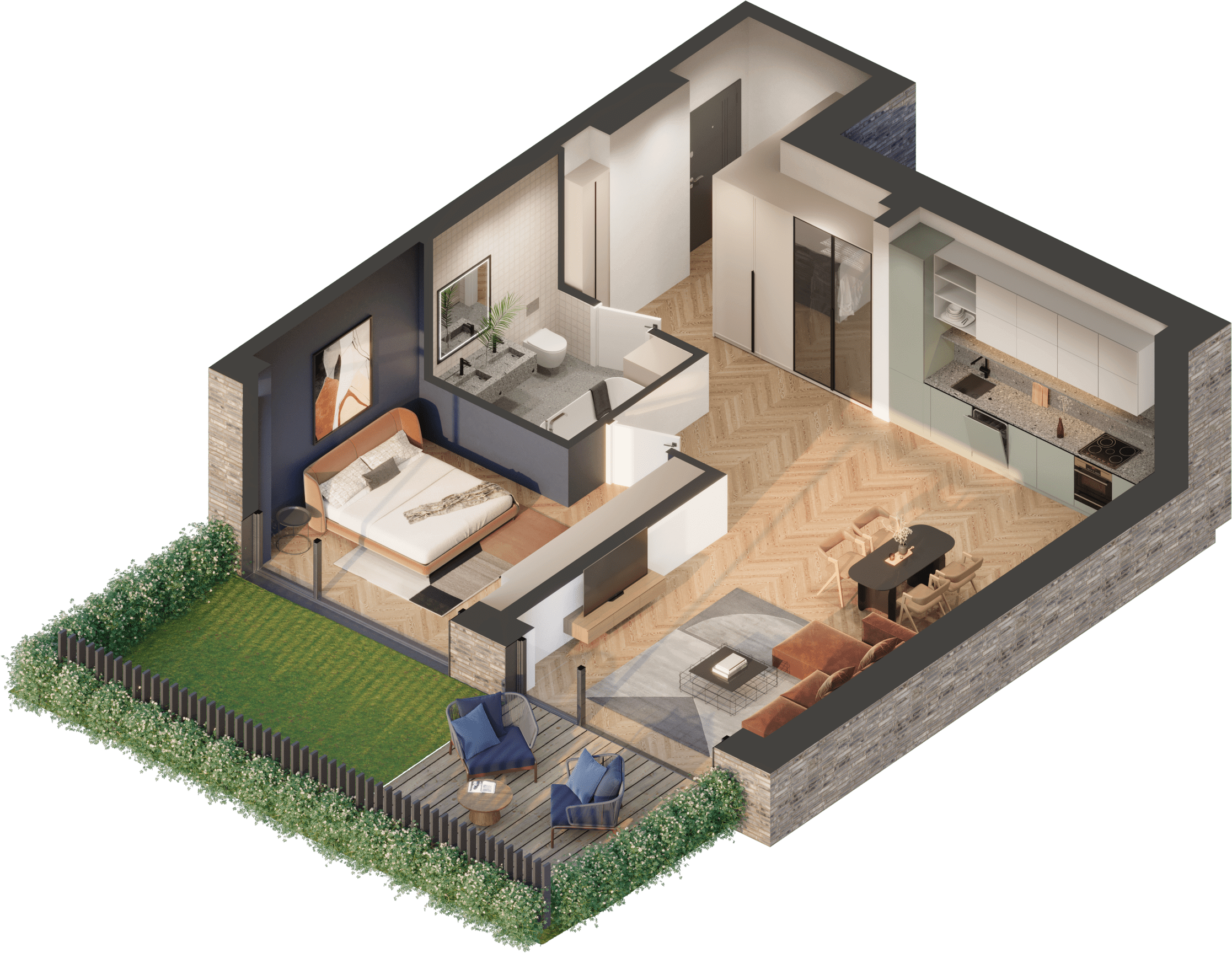 Apartment 3D 1